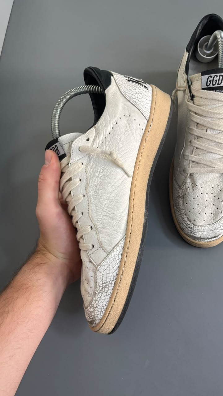 Tênis Golden Goose Ball Star Marrom 3