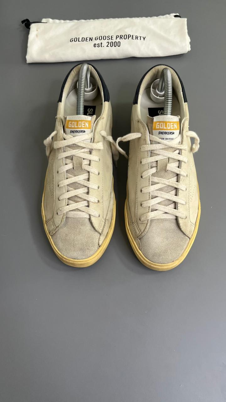 Tênis Golden Goose Super Star Camurça cinza 6