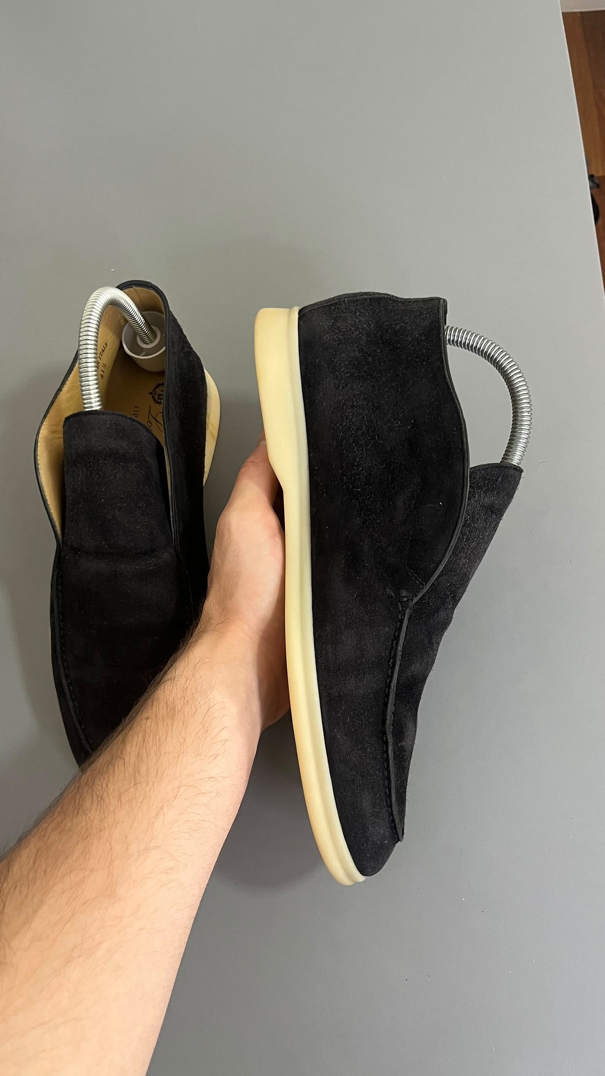 Loro Piana Open Walk Camurça Preto