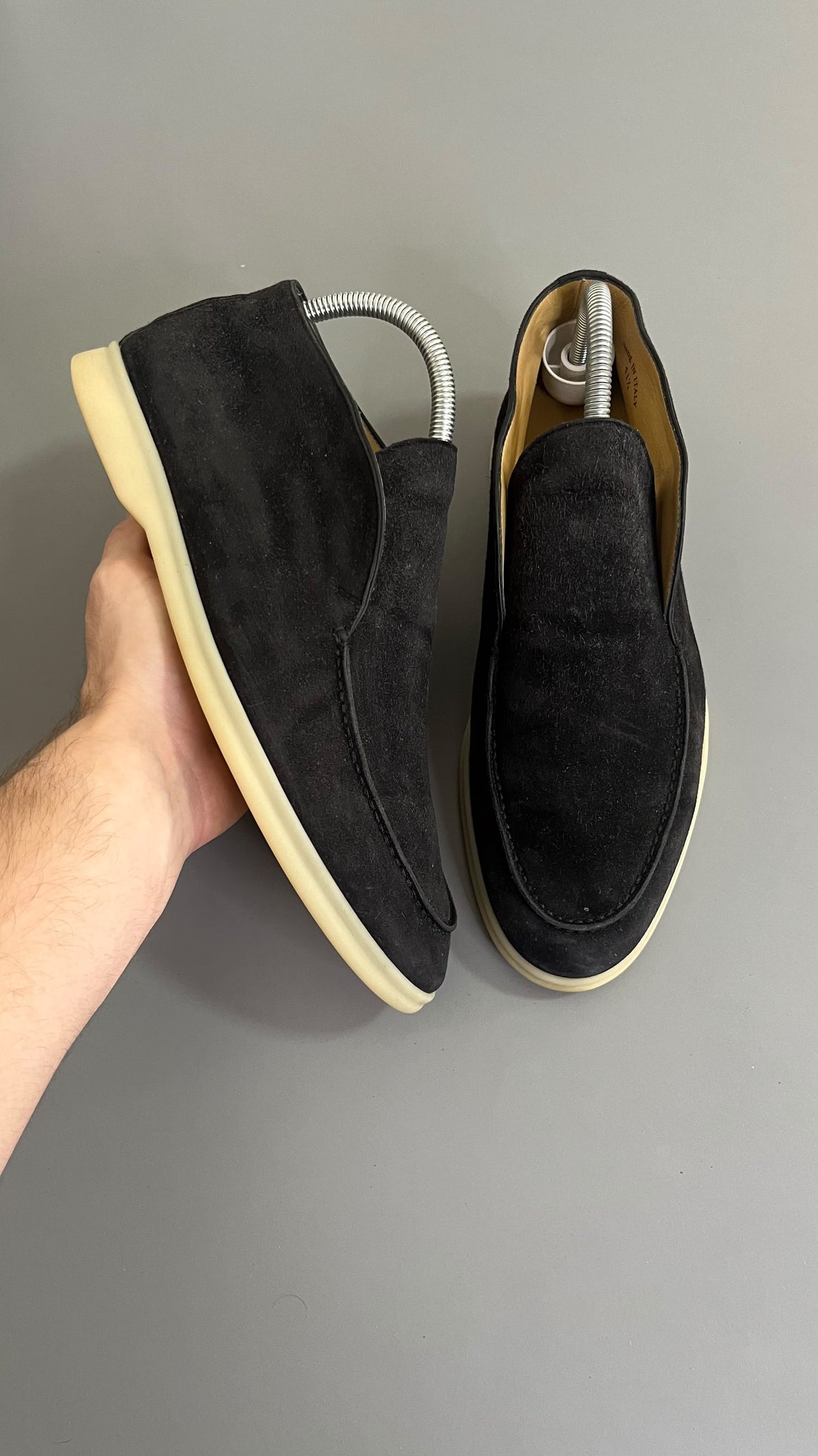 Loro Piana Open Walk Camurça Preto