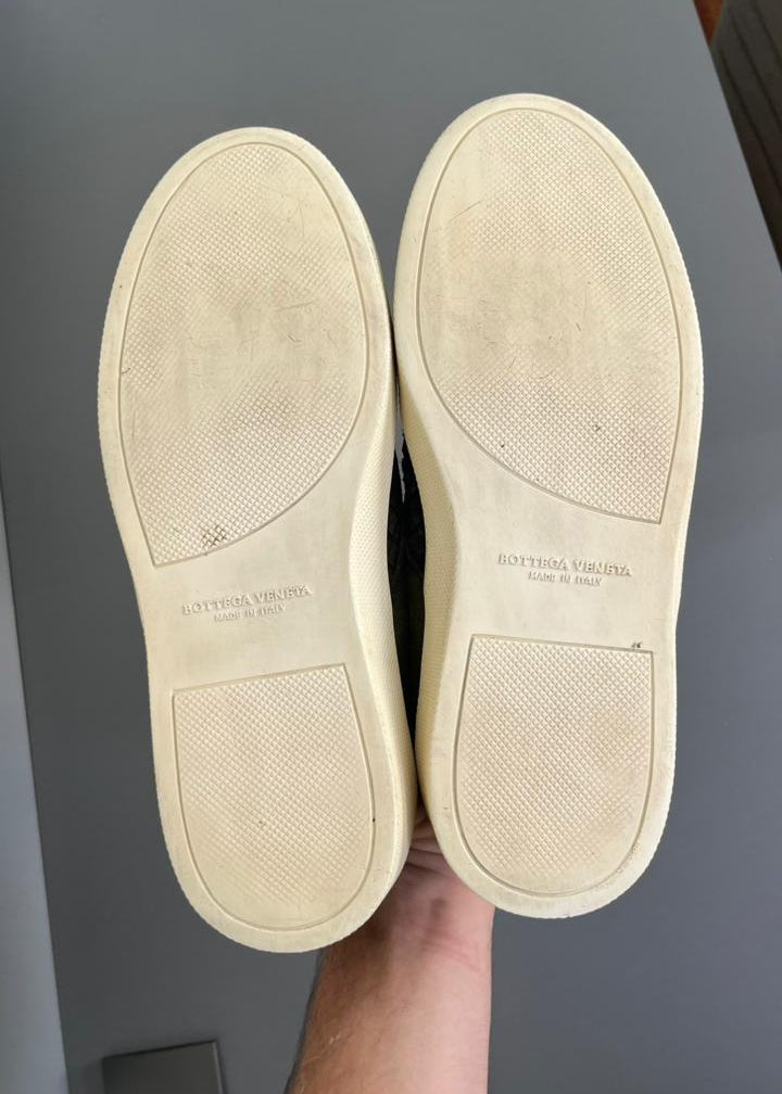 Tênis Bottega Veneta Camurça Verde