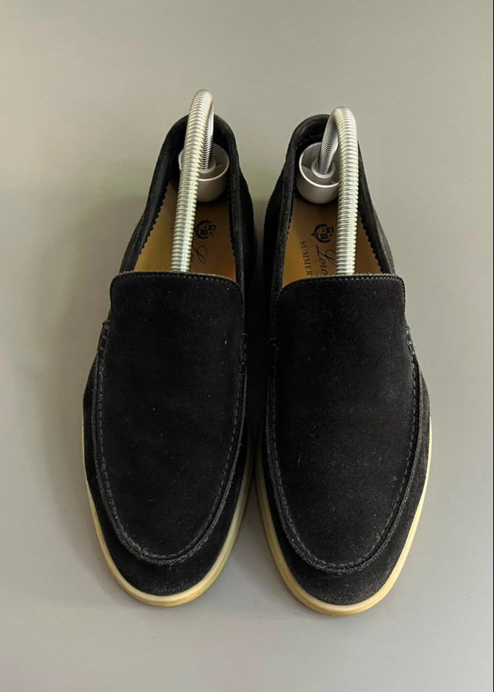Loro Piana Summer Walk Camurça Preto