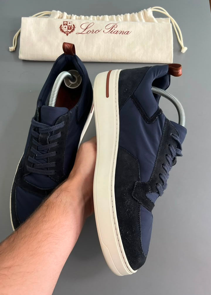 Loro Piana Newport Azul Marinho