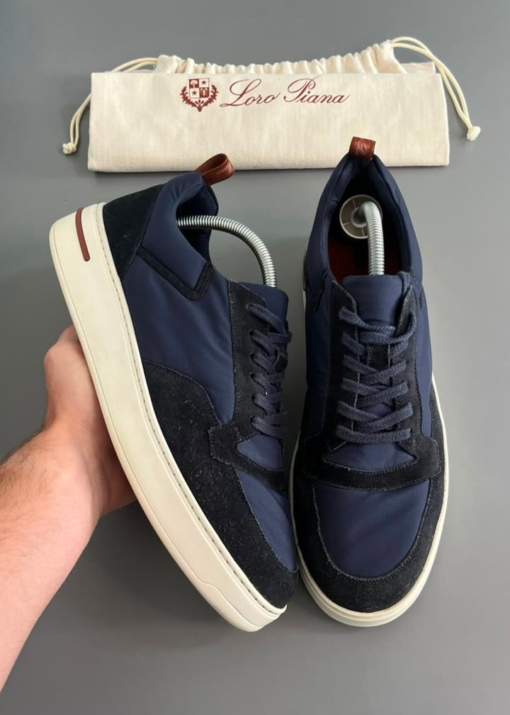 Loro Piana Newport Azul Marinho