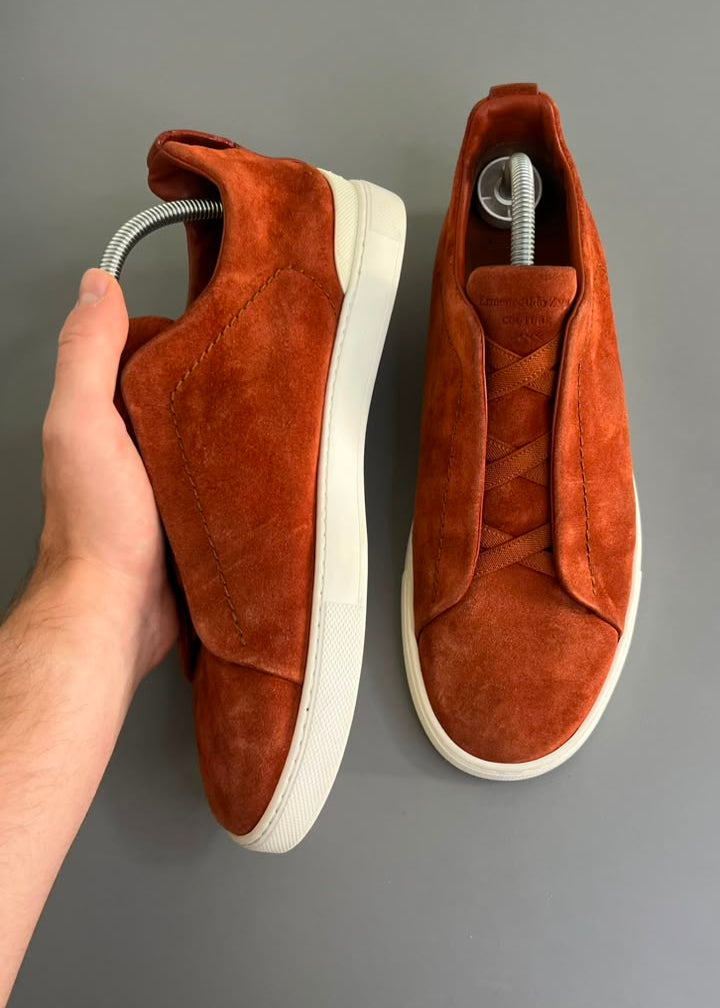 Zegna Triple Stitch Camurça