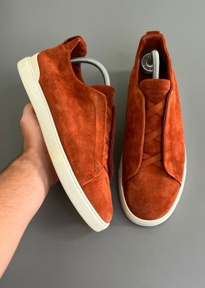 Zegna Triple Stitch Camurça