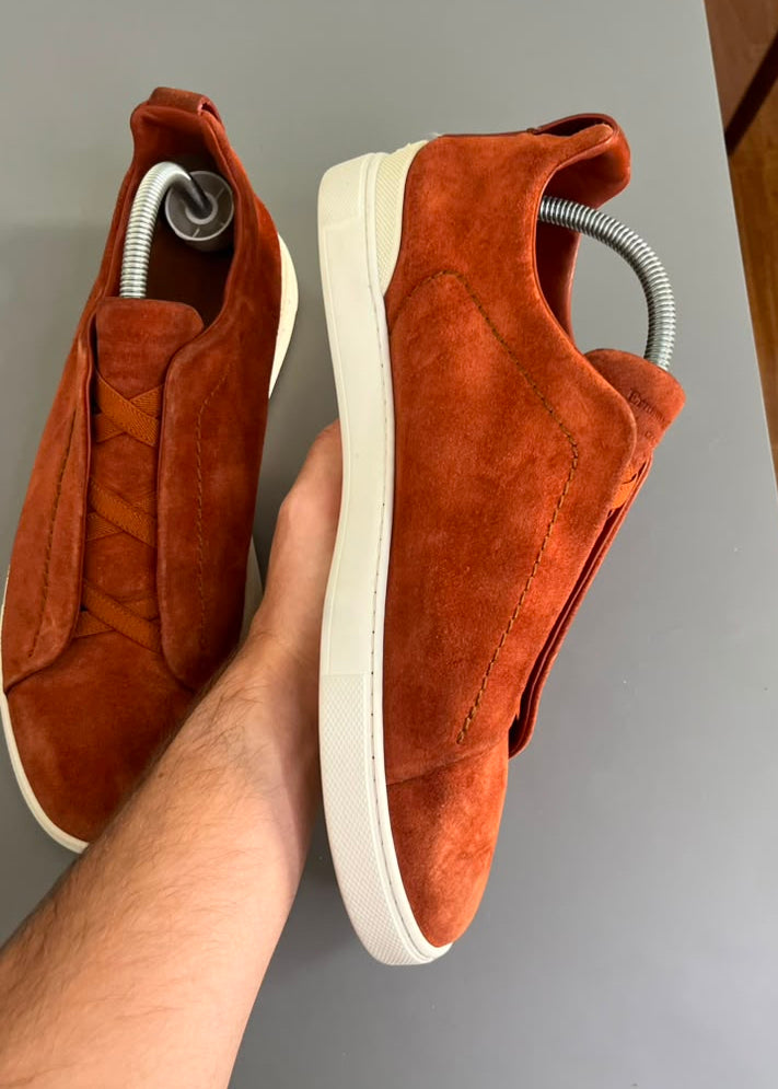 Zegna Triple Stitch Camurça