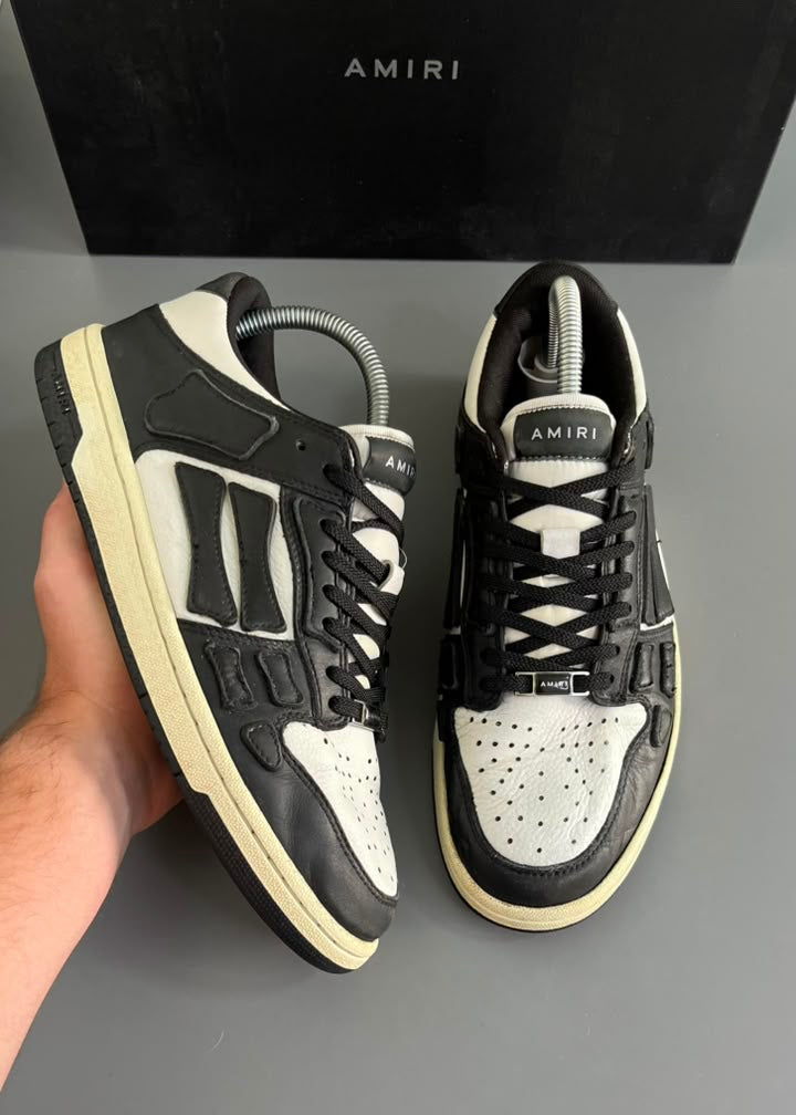 Tênis Amiri Preto e Branco