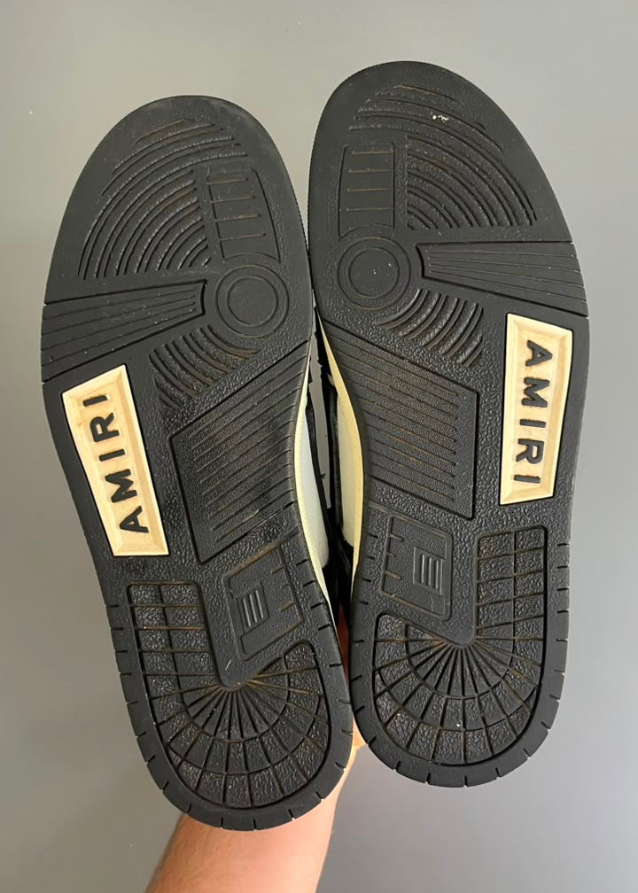 Tênis Amiri Preto e Branco