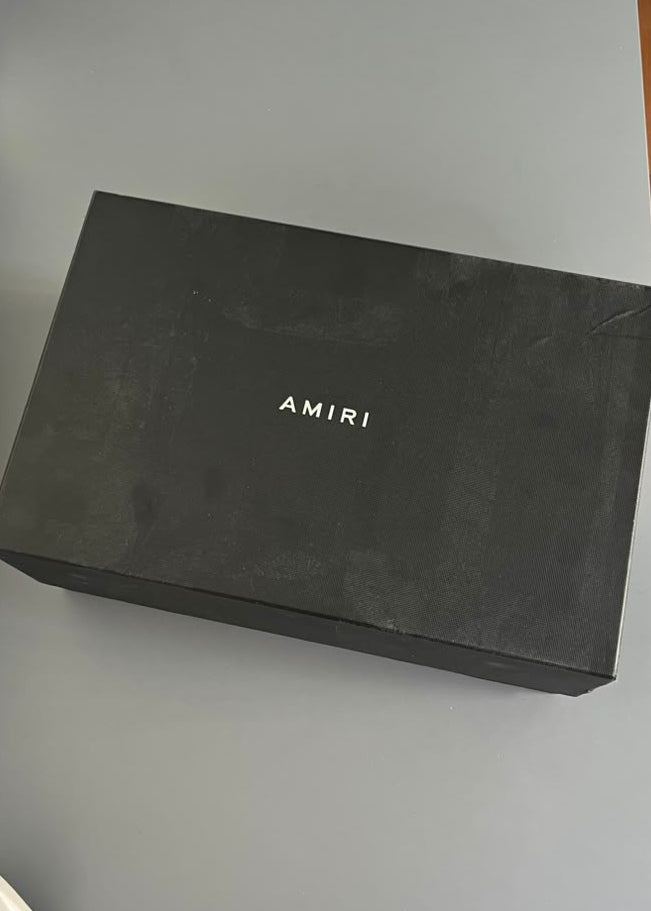Tênis Amiri Preto e Branco