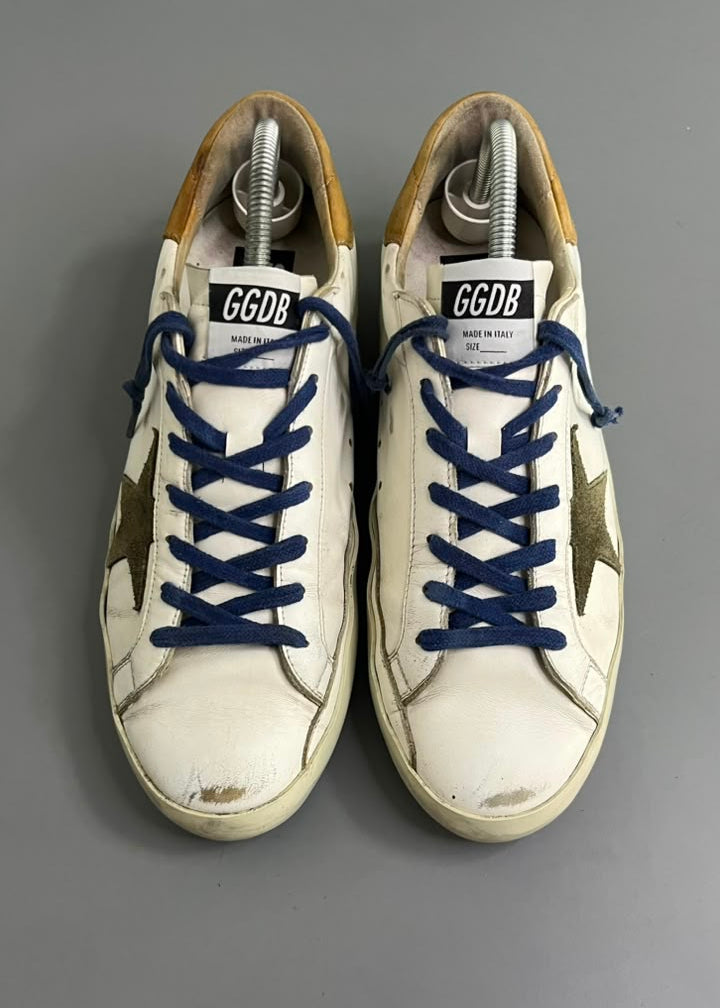 Golden Goose Super Star Couro Branco