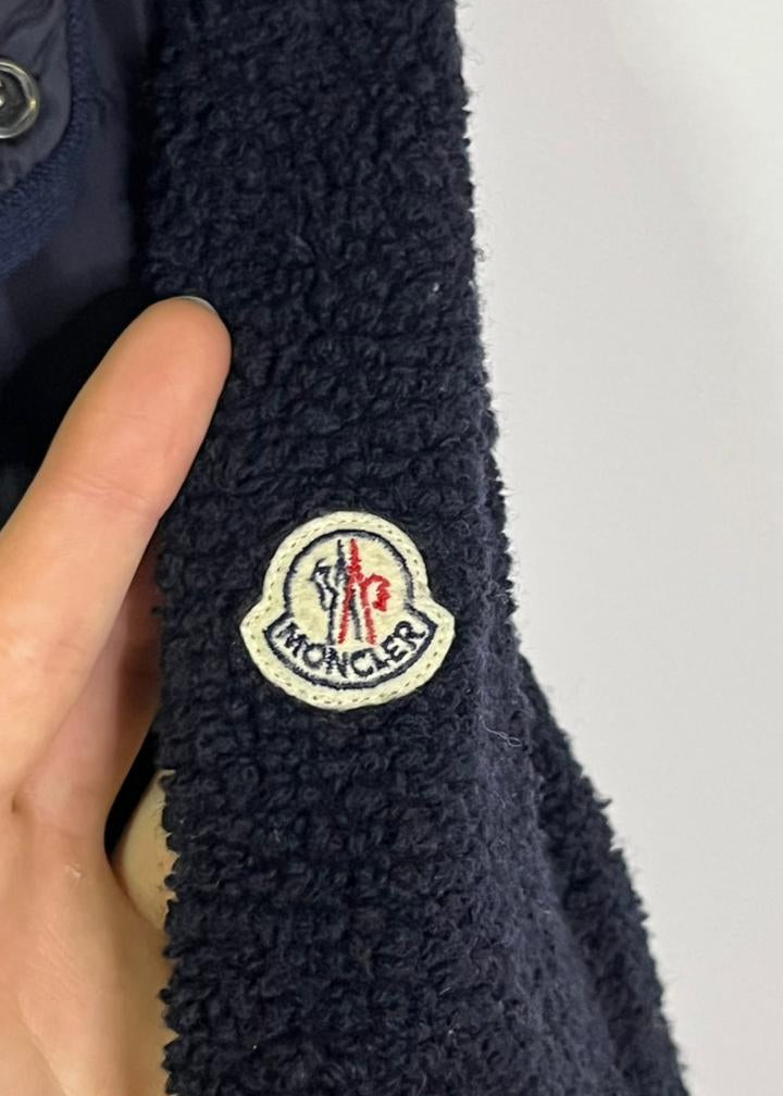 Cardigan Moncler Azul Marinho