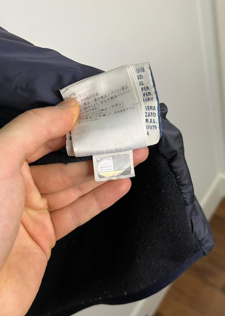 Cardigan Moncler Azul Marinho