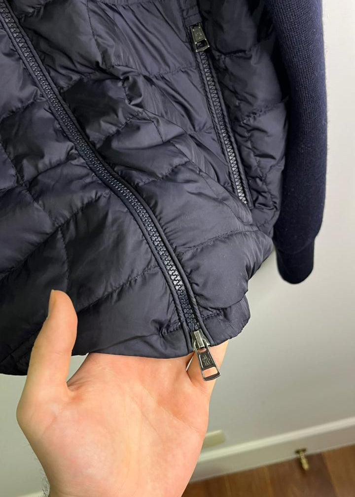 Cardigan Moncler Azul Marinho
