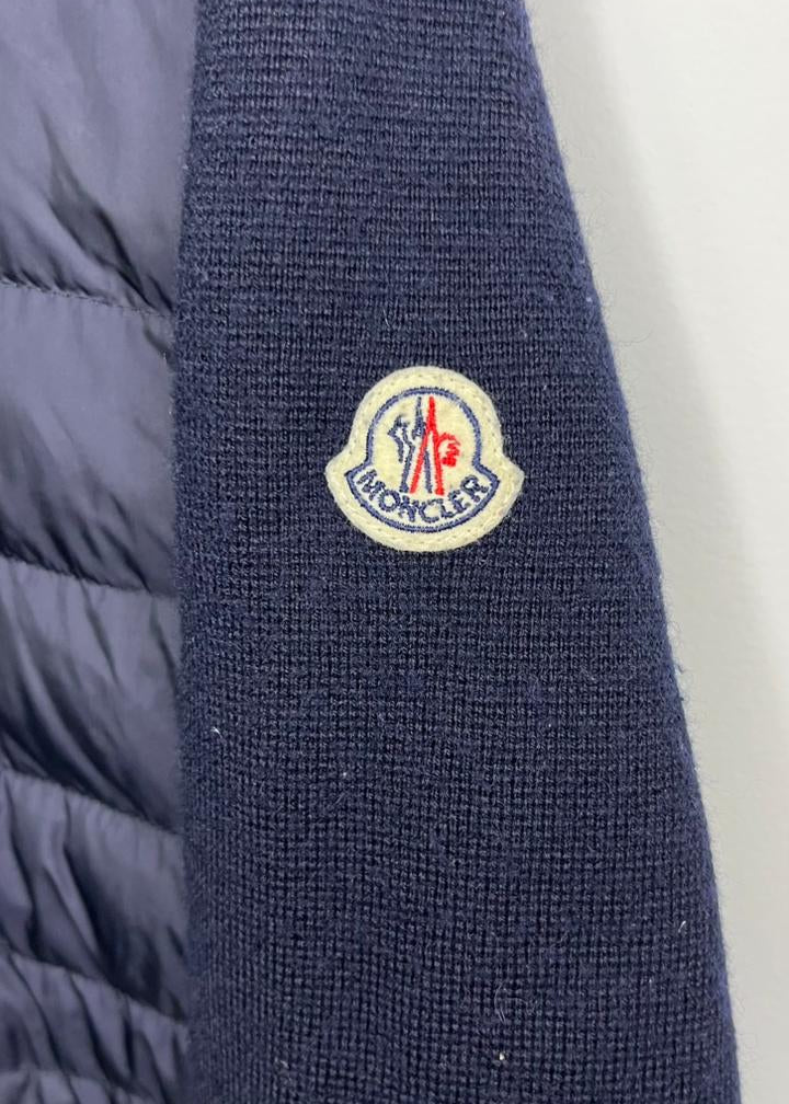 Cardigan Moncler Azul Marinho