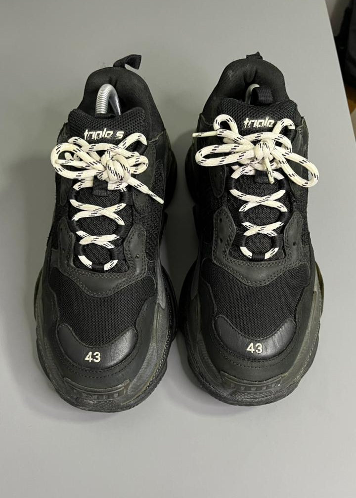 Balenciaga Triple S All Black