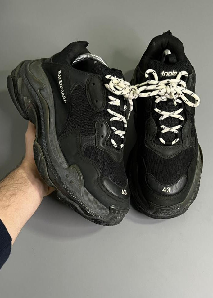 Balenciaga Triple S All Black