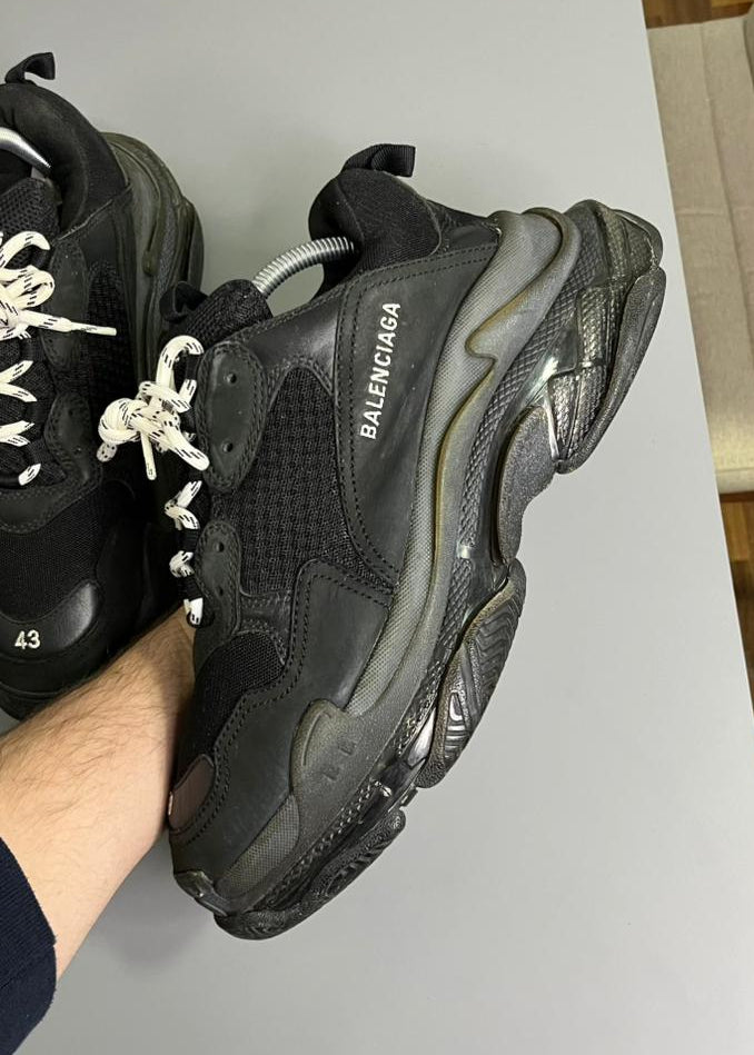 Balenciaga Triple S All Black