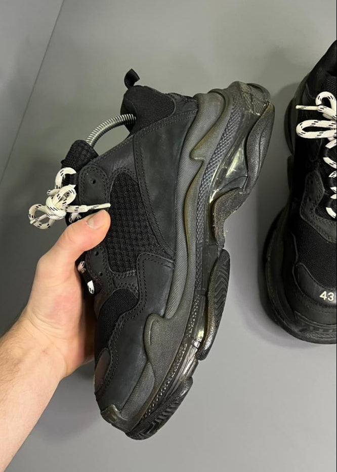 Balenciaga Triple S All Black