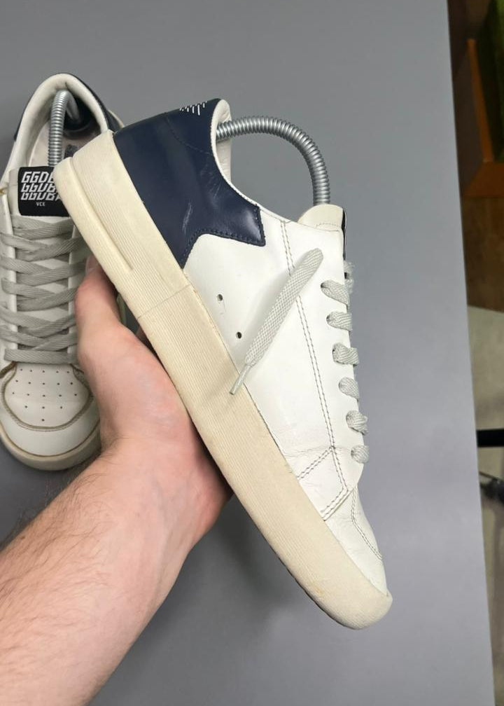 Golden Goose Stardan Couro Branco