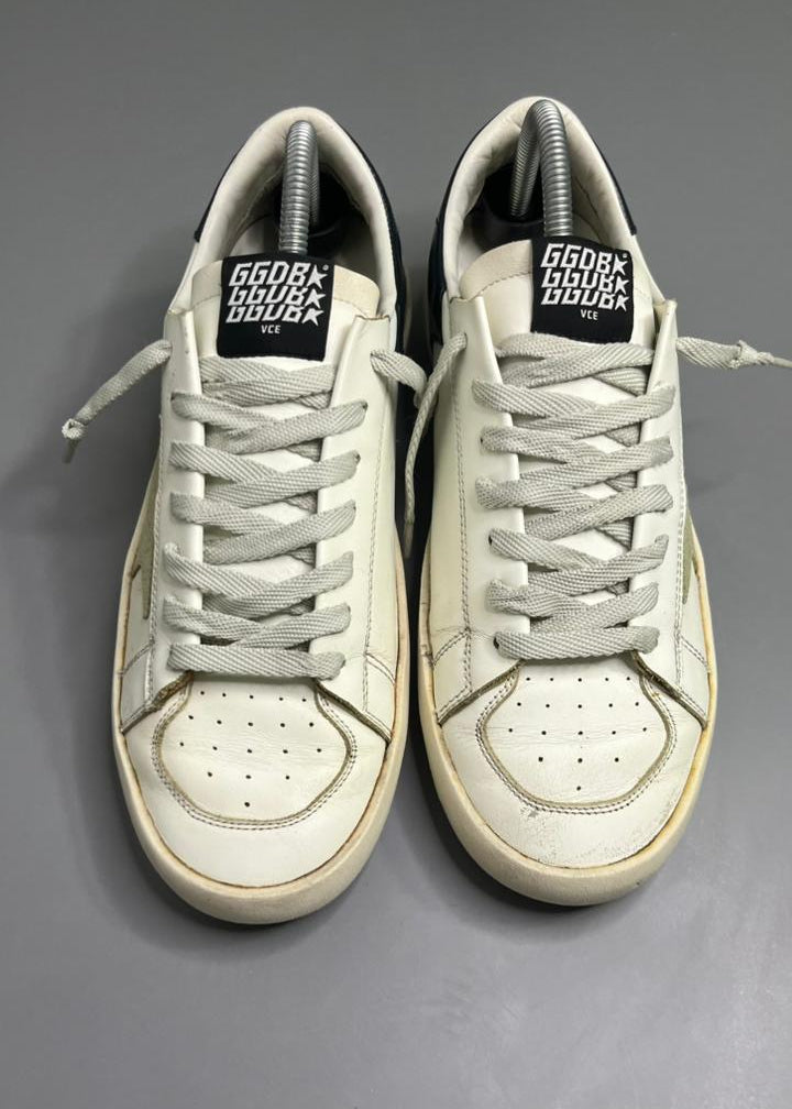 Golden Goose Stardan Couro Branco