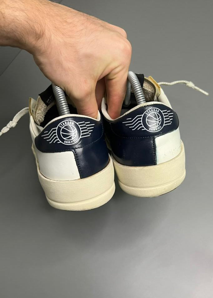 Golden Goose Stardan Couro Branco