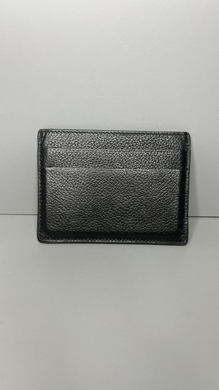 Porta Cartões Balenciaga Couro Preto