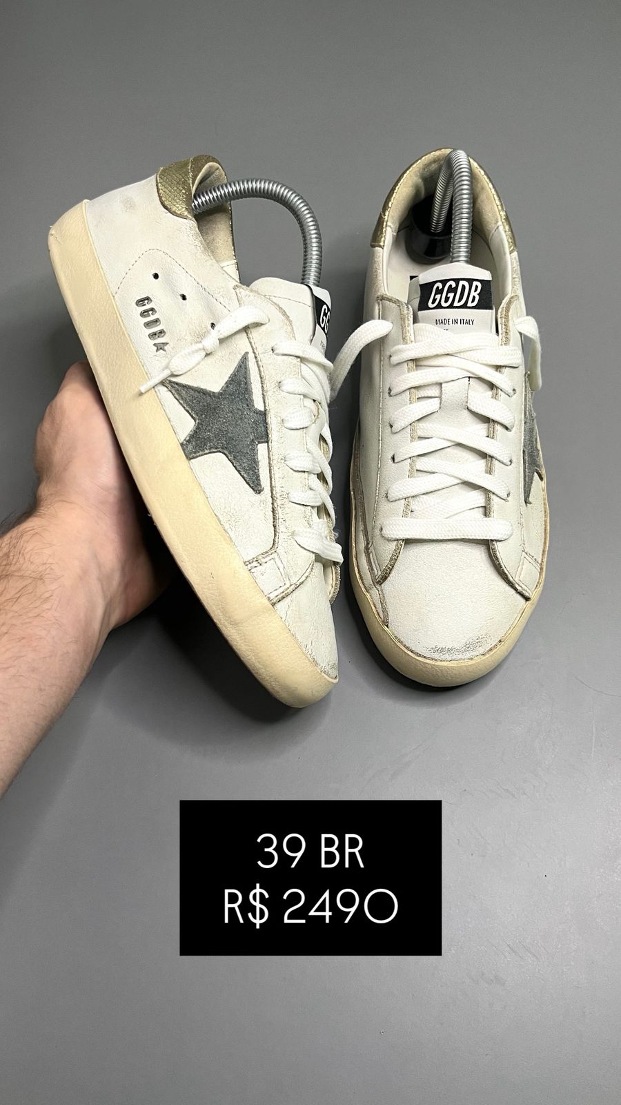 Golden Goose Super Star Couro