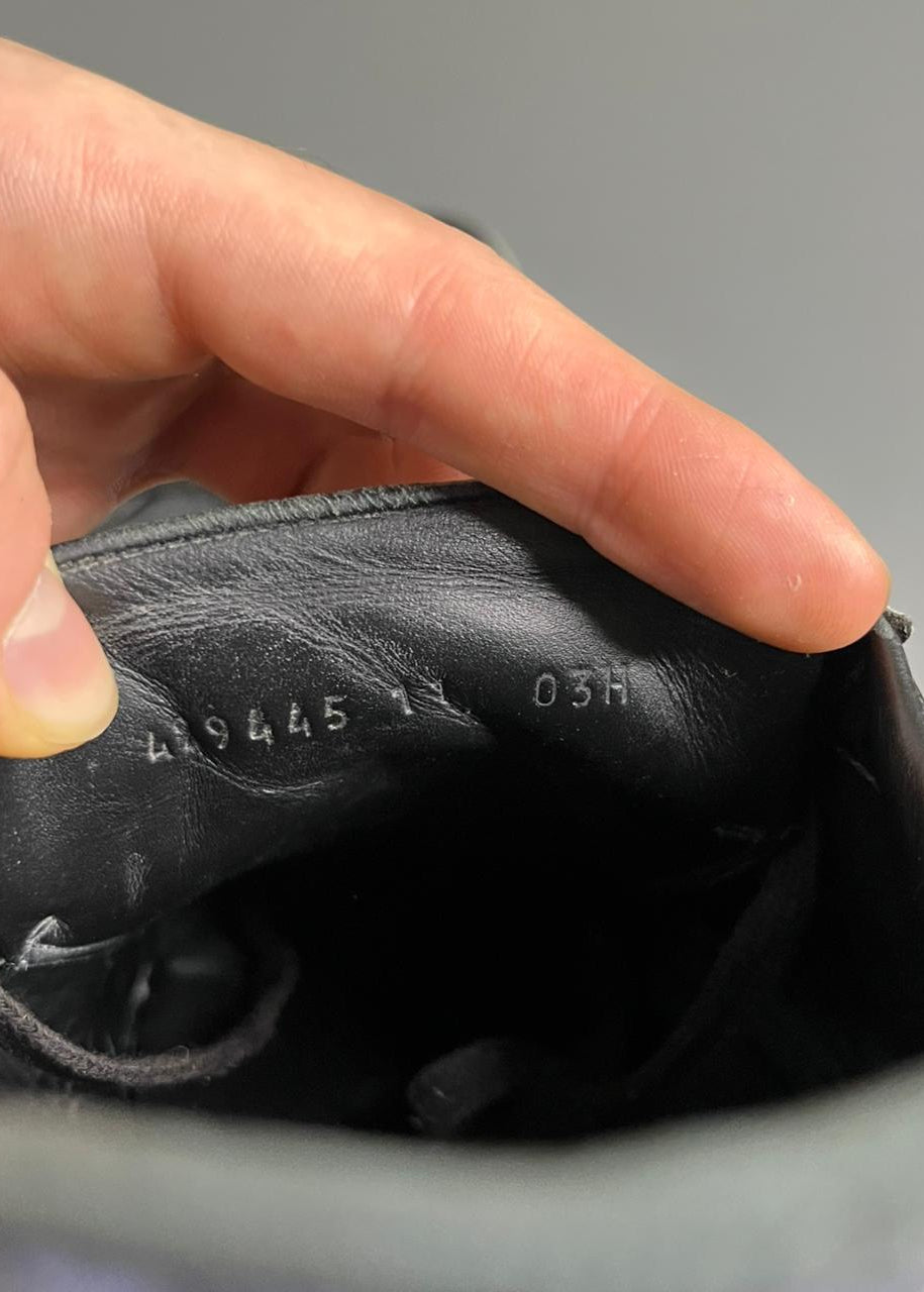 Tênis Gucci Ace Couro Preto