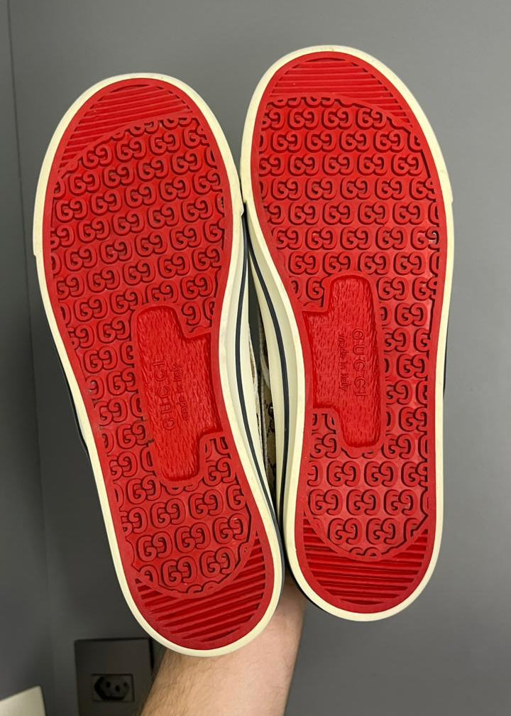 Tênis Slip On Gucci 1977 Bege