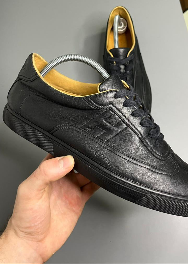 Tênis Hermès Couro Preto