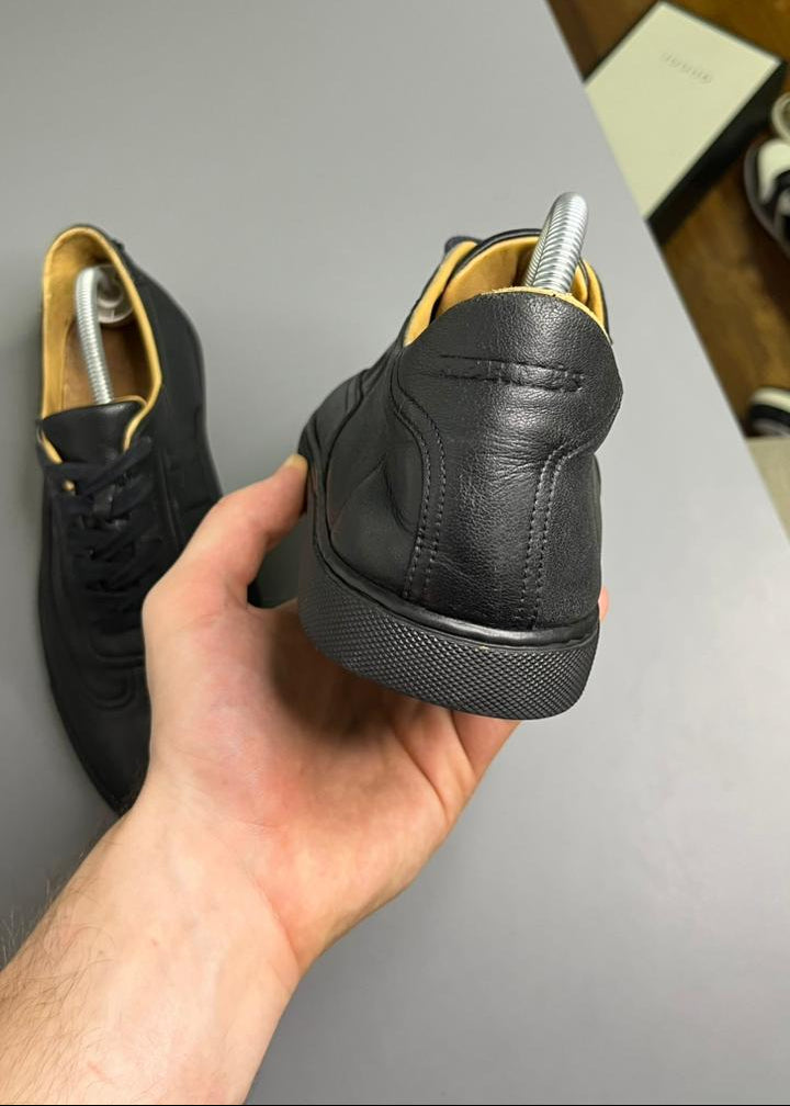 Tênis Hermès Couro Preto