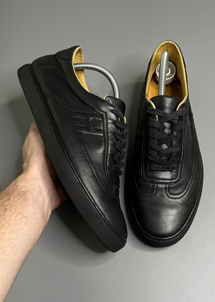 Tênis Hermès Couro Preto