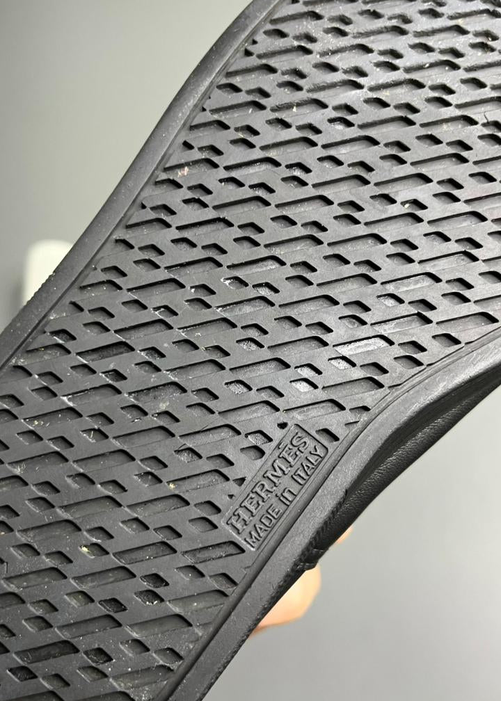 Tênis Hermès Couro Preto