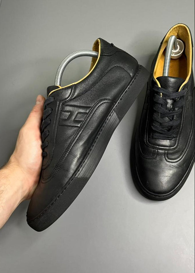 Tênis Hermès Couro Preto