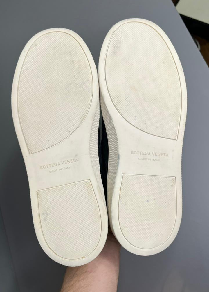 Slip On Bottega Veneta Couro Preto