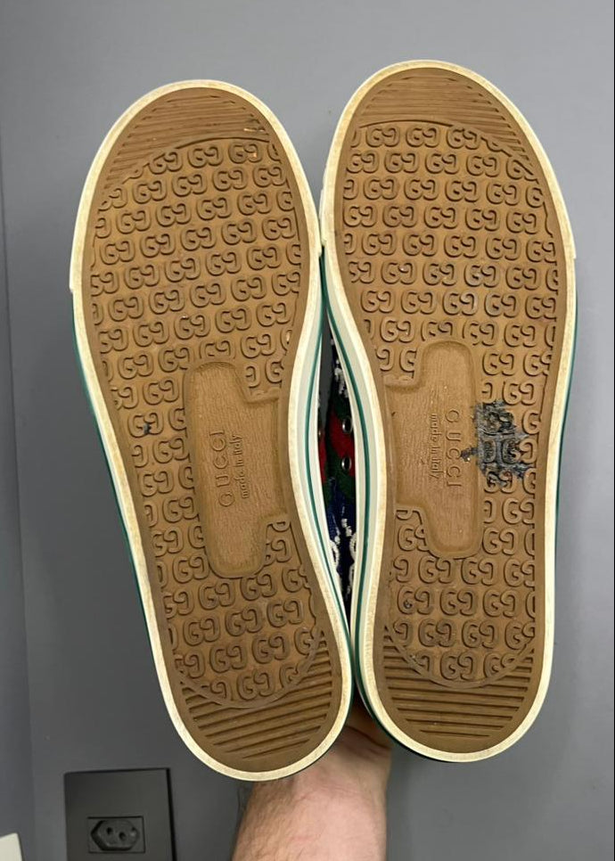 Tênis Gucci 1977 Azul Marinho