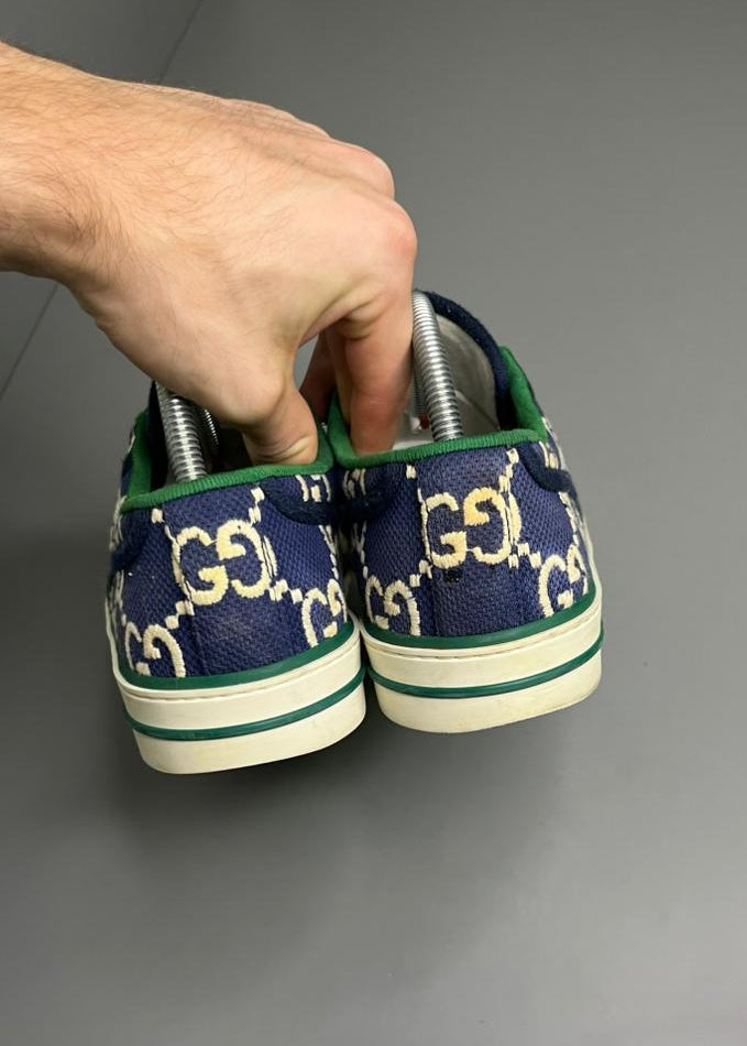Tênis Gucci 1977 Azul Marinho