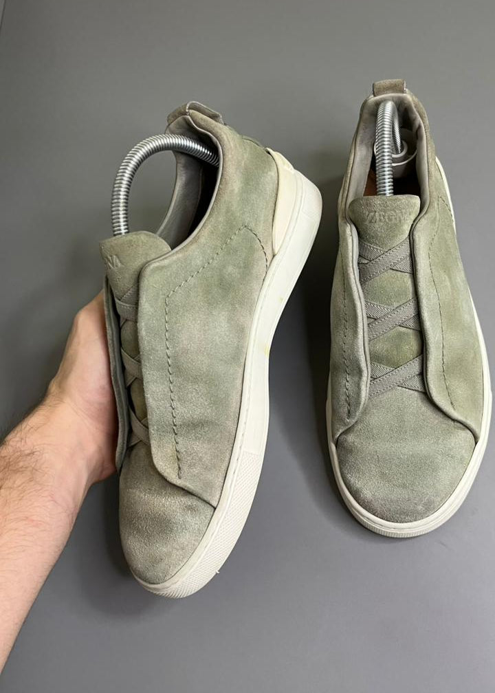 Zegna Triple Stitch Camurça