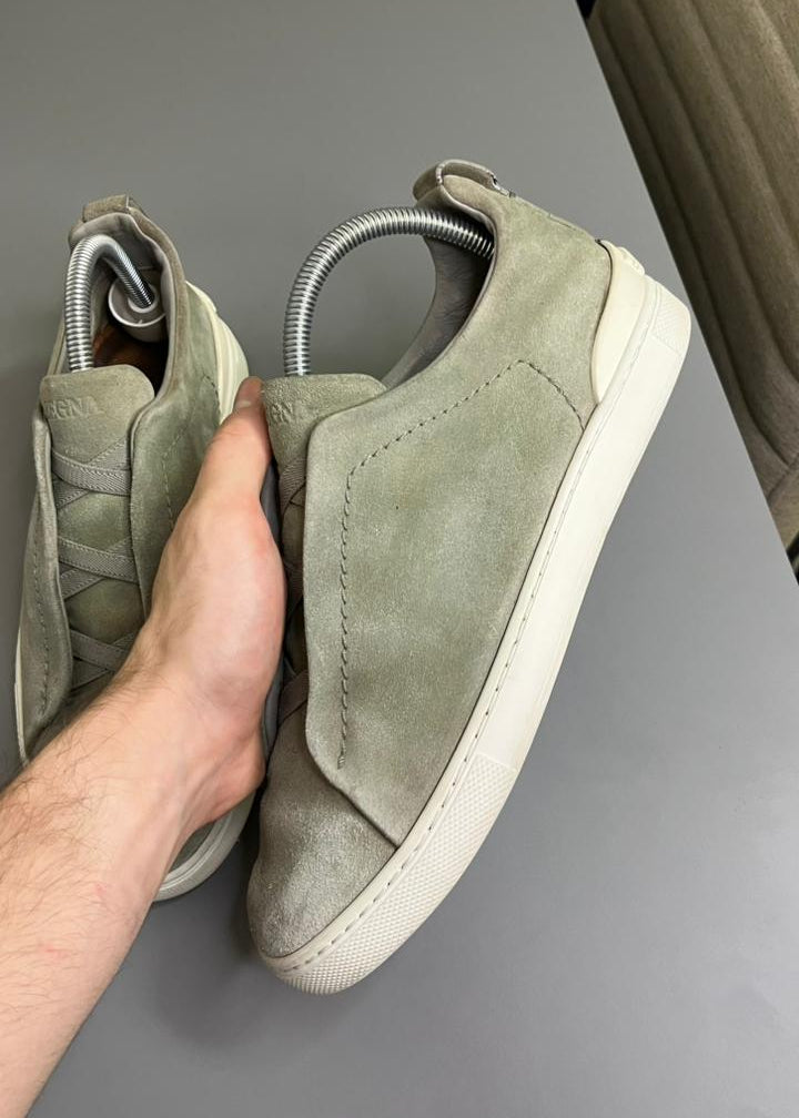 Zegna Triple Stitch Camurça