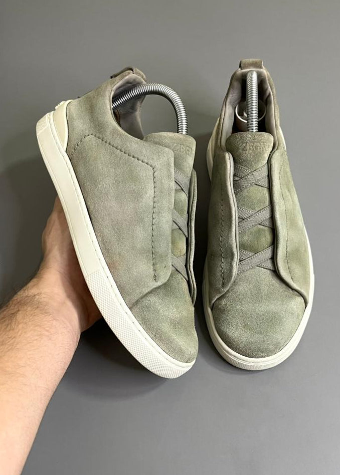 Zegna Triple Stitch Camurça