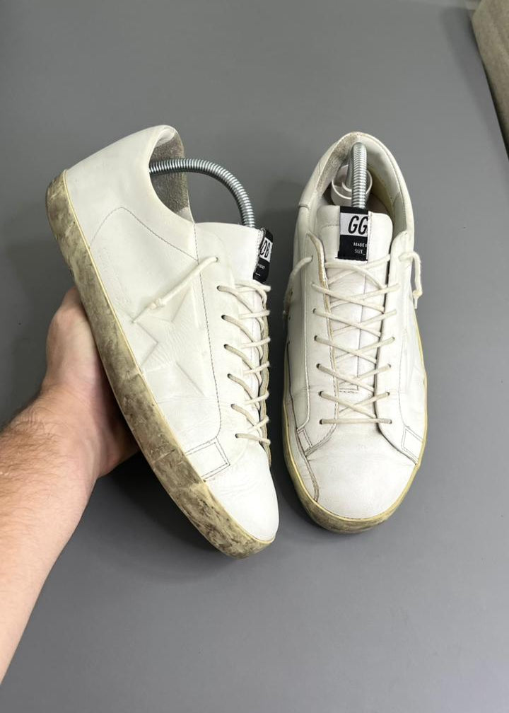 Golden Goose Wardrobe Couro Branco