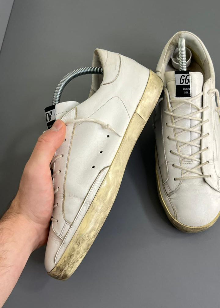 Golden Goose Wardrobe Couro Branco