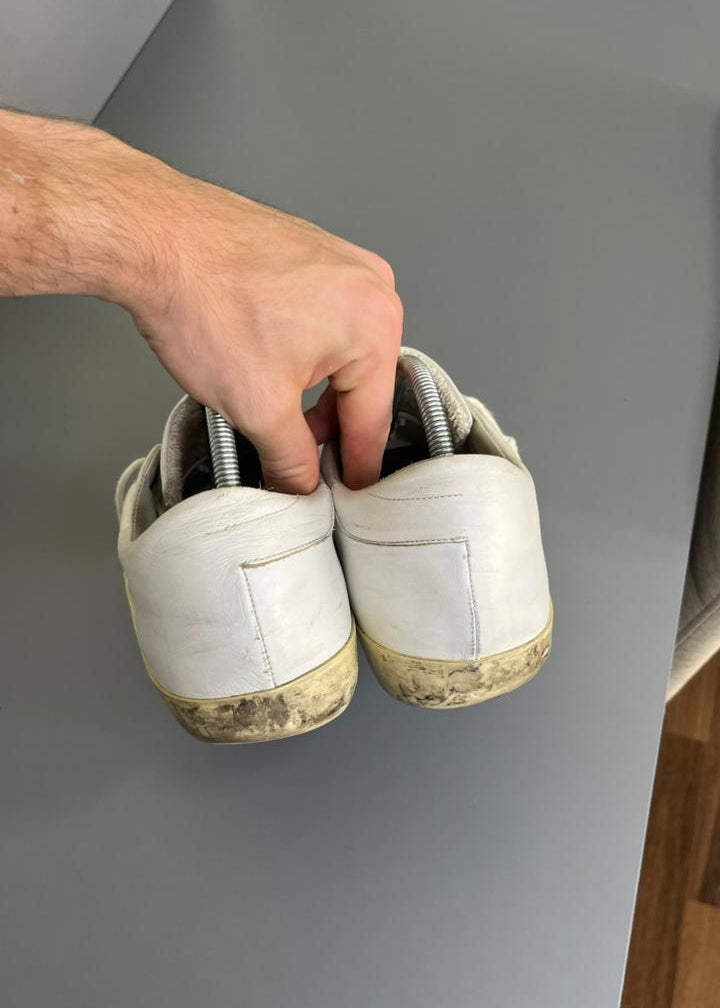 Golden Goose Wardrobe Couro Branco