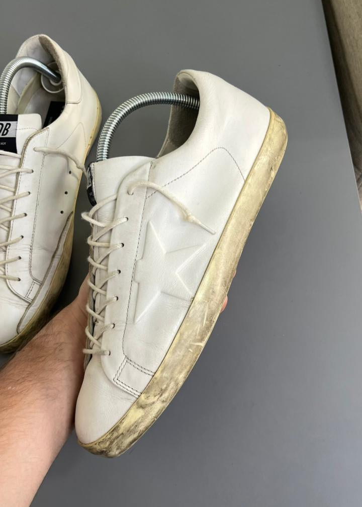 Golden Goose Wardrobe Couro Branco