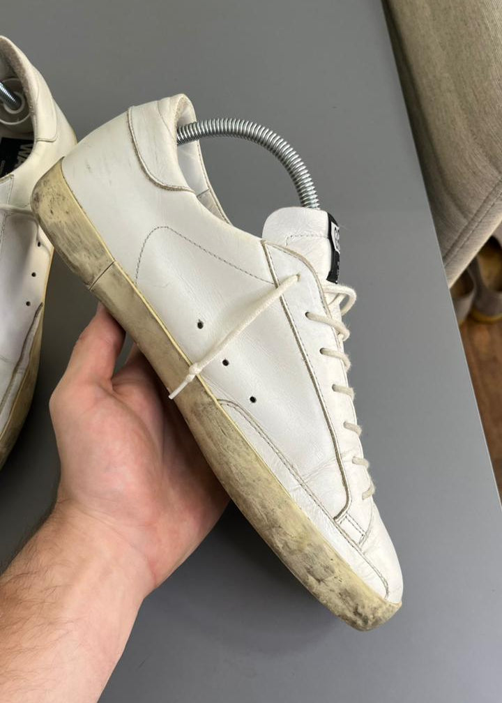 Golden Goose Wardrobe Couro Branco