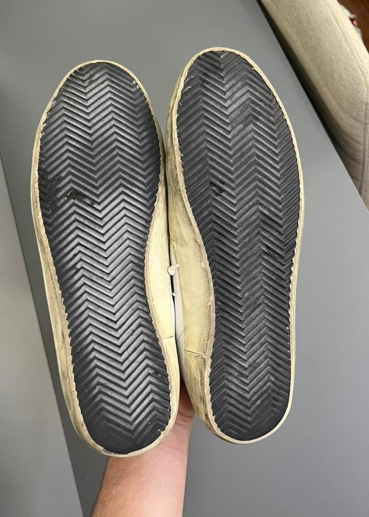 Golden Goose Wardrobe Couro Branco