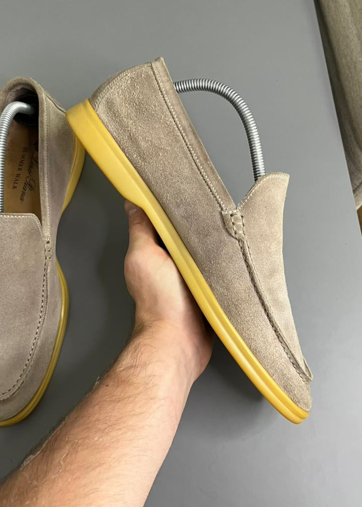 Loro Piana Summer Walk Camurça Bege