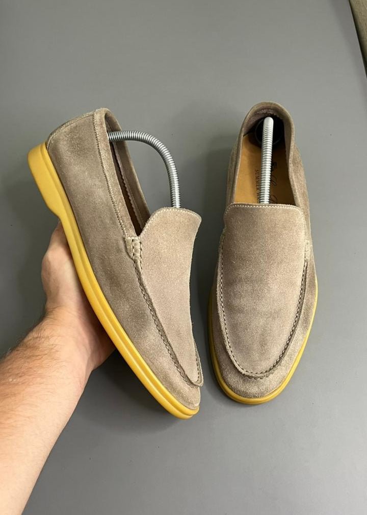 Loro Piana Summer Walk Camurça Bege