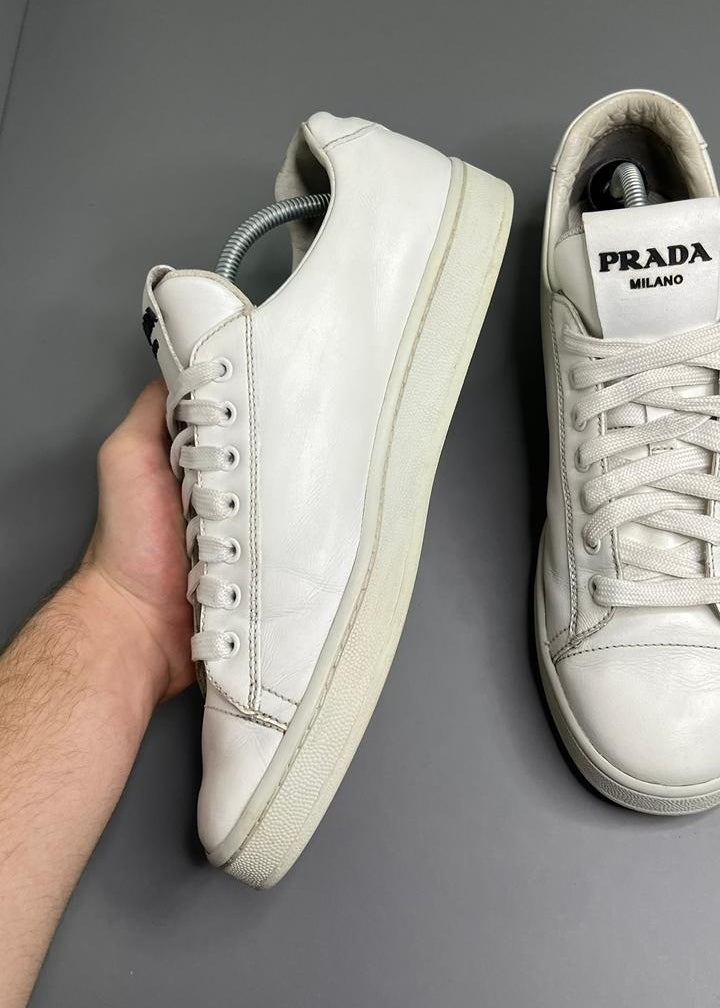 Tênis Prada Couro Branco